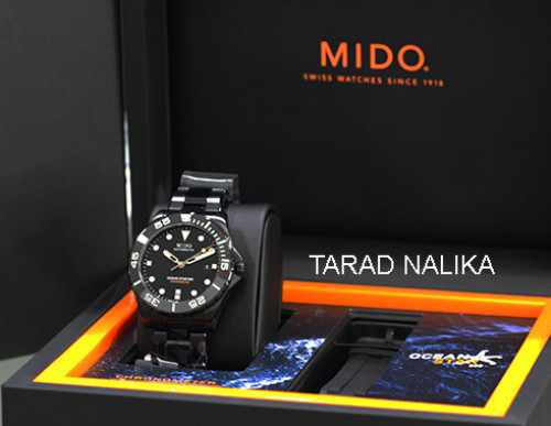 นาฬิกา Mido Ocean Star Diver Chronometer Si 600 m M026.608.33.051.00  special edition 3