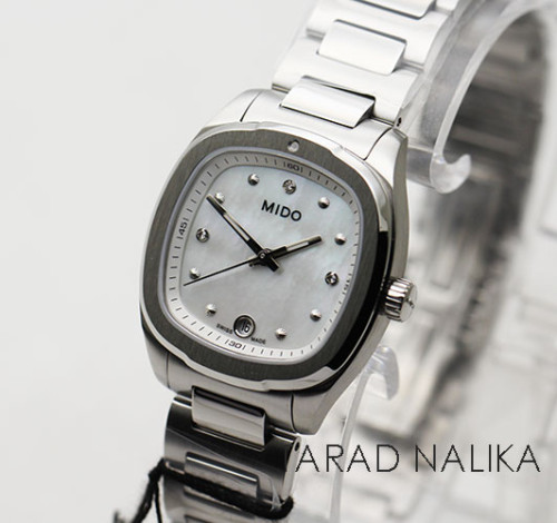 นาฬิกา Mido ผู้หญิง Multifort TV 28 Quartz ประดับเพชรแท้ (ระบบถ่าน) M049.110.11.116.00