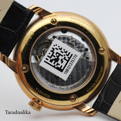นาฬิกา MIDO Baroncelli Heritage Diamond Gent automatic M027.407.36.260.00 2