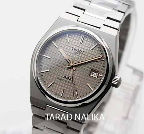 นาฬิกา TISSOT PRX POWERMATIC 80 Titanium 38 mm. T137.807.44.061.00