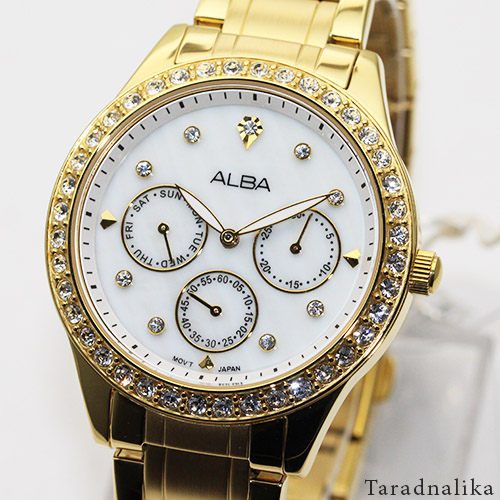 นาฬิกา ALBA lady นาฬิกาข้อมือ รุ่น AP6566X1 เรือนทอง