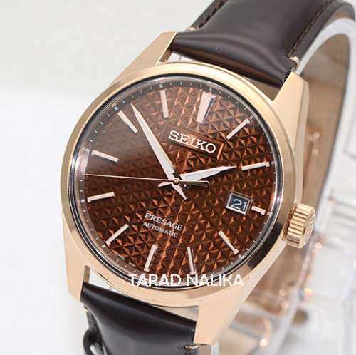 นาฬิกา SEIKO Presage Sharp Edged Series SPB170J1  Pinkgold