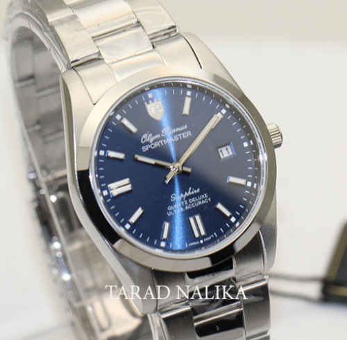 นาฬิกาข้อมือ  Olym Pianus sapphire sportmaster 89345M-616 หน้าปัดน้ำเงิน 1