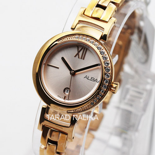 นาฬิกา ALBA modern ladies AH7R74X1 pink gold