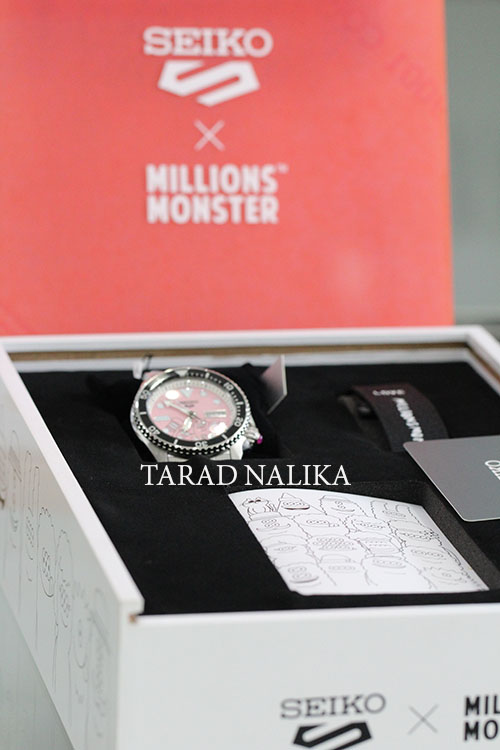Seiko 5 Sports x MillionsMonster Limited Edition  SRPL69K1 4