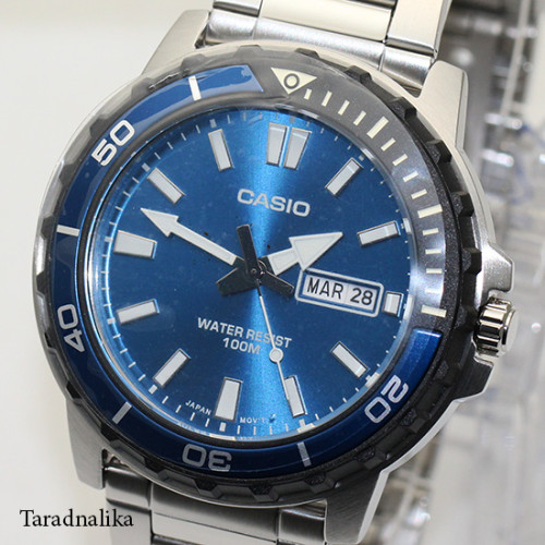 นาฬิกา CASIO Marine Monster MTD-125D-2A1VDF หน้าน้ำเงิน