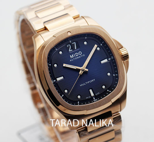 นาฬิกา MIDO MULTIFORT TV BIG DATE Automatic M049.526.33.041.00 pinkgold 40 มม. 1