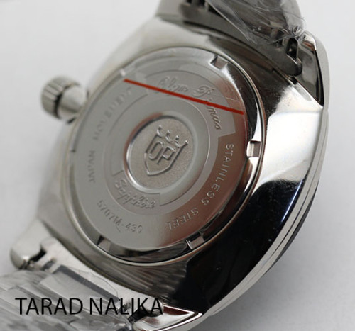 นาฬิกา Olym pianus sapphire  5707M-430   40 mm หน้าปัดดำ ขอบเซรามิค 2