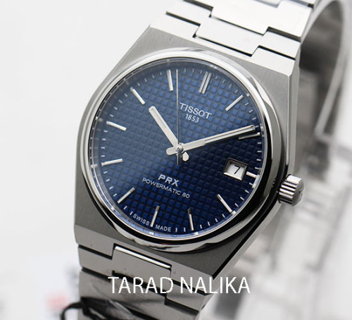 นาฬิกา TISSOT PRX POWERMATIC 80 Titanium 38 mm. T137.807.44.041.00