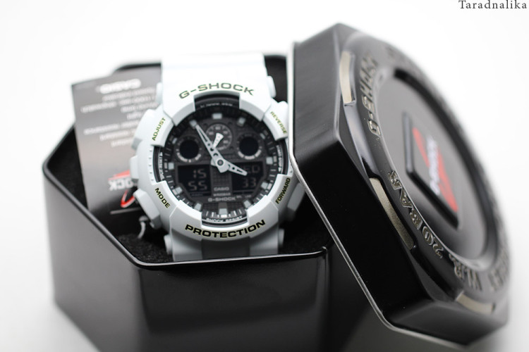 นาฬิกา CASIO G-shock GA-100L-7ADR 2 ระบบใหม่ (ประกัน CMG) 3