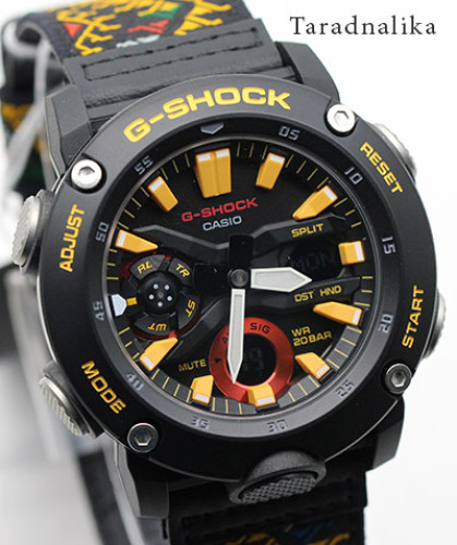 นาฬิกา CASIO G-Shock Limited  Bhutan Textile Traditional Pattern GA-2000BT-1DR (ประกัน CMG) 1
