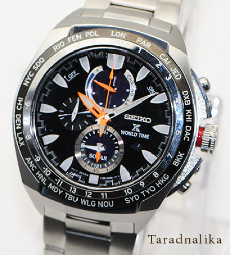 นาฬิกา SEIKO Solar Worldtime SSC487P1