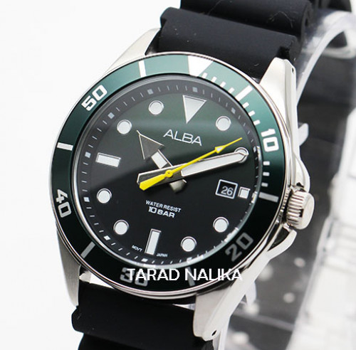 นาฬิกา ALBA Smart gent AG8K23X1 สายยางสปอร์ต
