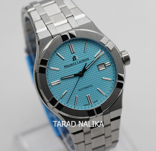 นาฬิกา MAURICE LACROIX Aikon อัตโนมัติ AI6008-SS00F-431-C 42 mm. Blue  limited edition 1