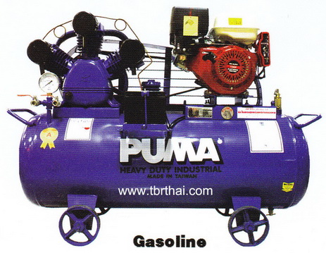 ปั๊มลมติดเครื่องยนตร์ Gasoline 13 แรงม้า ยี่ห้อ PUMA รุ่น TPU-30