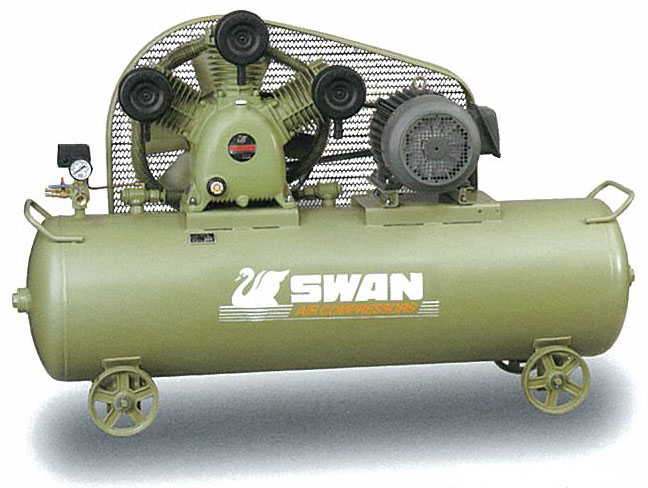 ปั๊มลม SWAN 7.5 แรงม้า รุ่น SWP-307 , Air Compressor SWAN Model:SWP-307