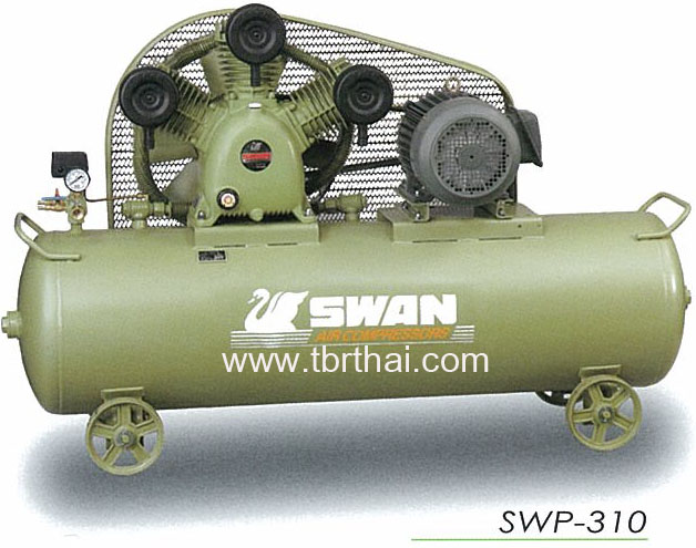 ปั๊มลม SWAN 10 แรงม้า รุ่น SWP-310 , Air Compressor SWAN Model:SWP-310