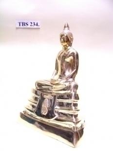 พระบูชาหลวงพ่อโสธร วัดโสธรวรารามวรวิหาร หน้าตัก 5 นิ้ว ภปร. เนื้อทองเหลือง ปี2536 2