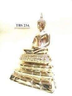 พระบูชา พระพุทธสิหิงค์ หน้าตัก 5 นิ้ว เนื้อทองเหลือง ประเสริฐ ธ เกริกไกร ดุจกายพระศาสดา 2