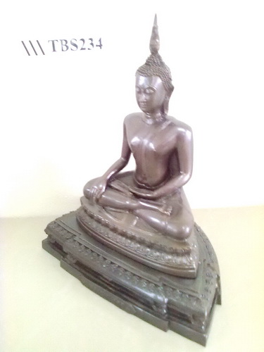 พระบูชาหลวงพ่อเหลือ วัดสร้อยทอง หน้าตัก 5 นิ้ว  ปี2551 บางซื่อ กรุงเทพมหานคร มงคลชีวิต 2