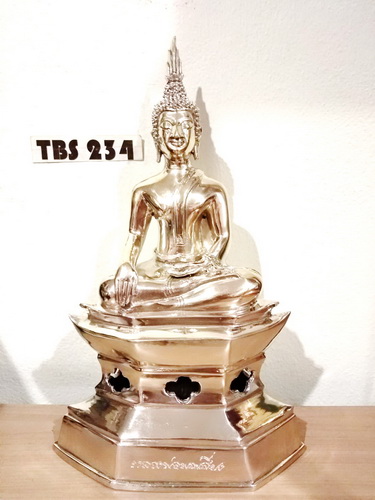 พระบูชา หลวงพ่อพระเสี่ยง วัดเจริญศรี หน้าตัก 5 นิ้ว อำเภอ โพนพิสัย จังหวัด หนองคาย เสริมสิริมงคล