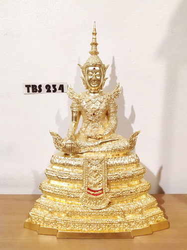 พระบูชา พระพุทธมหาชนก วัดปทุมคงคาราชวรวิหาร หน้าตัก 5 นิ้ว (ปิดทอง) ปี 2551 กรุงเทพมหานคร เสริมมงคล