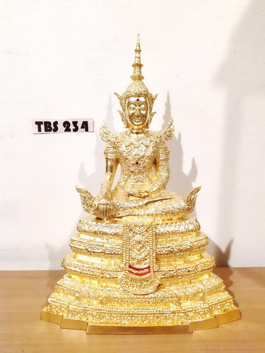 พระบูชา พระพุทธมหาชนก วัดปทุมคงคาราชวรวิหาร หน้าตัก 5 นิ้ว (ปิดทอง) กรุงเทพมหานคร เสริมสิริมงคลชีวิต