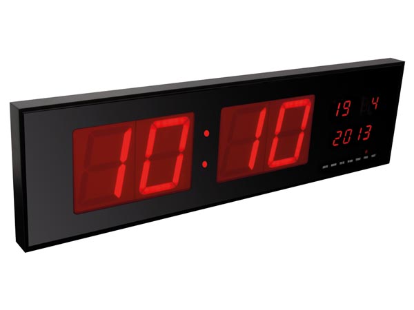 นาฬิกาดิจิตอล จอ LED ขนาดใหญ่ (ไฟสีแดง) รุ่น WC235RL
