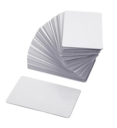 บัตรพลาสติก PVC 0.5 มม. (แพ็ค 100 ใบ) ยี่ห้อ Evolis 2