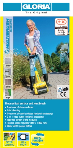 เครื่องขัดพื้น Gloria รุ่น MultiBrush 1