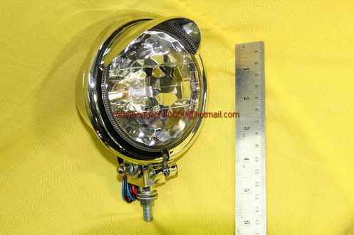 ไฟหน้า ชอปเปอร์ มีแก๊ป 3.5นิ้ว Chopper Head light set