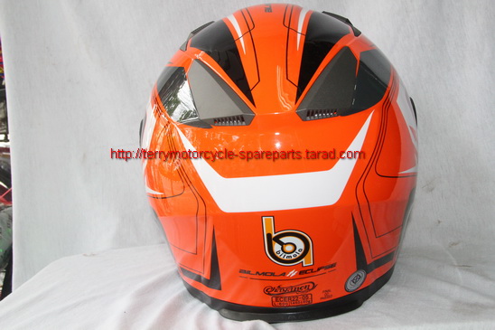 หมวกกันน็อค Bimola Eclipse สีส้ม Safety helmet 7353 2