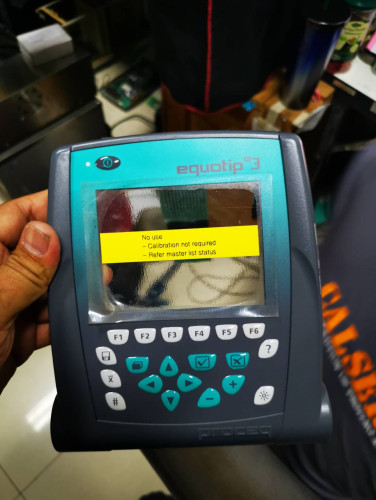หน้าจอเครื่อง Hardness Tester 1