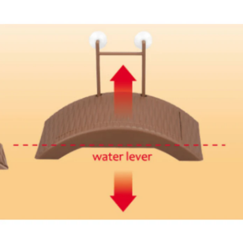 UP D-650 สะพานเลี้ยงเต่า ตะพาบ Floating Turtle Pier 2