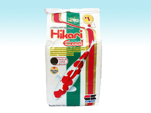 Hikari Excel 5 kg เม็ดกลาง