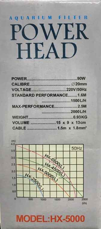 ปั้มน้ำ JUN HX-5000 1