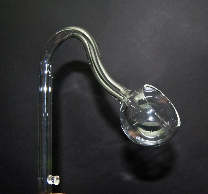 ท่อแก้วสำหรับน้ำออก ทรงดออกปํอบปี้ Poppy outflow glass pipe ขนาด 17 มม.