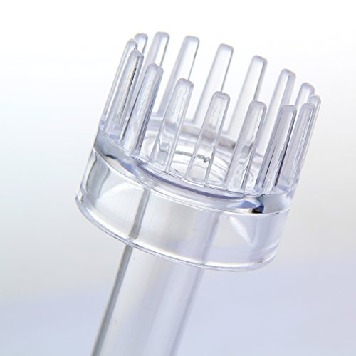 Aquarium Glass Lily Pipe Inflow With Surface Skimmer 17mm.ท่อแก้วนำน้ำเข้าพร้อมสกิมเมอร์ตีผิวน้ำ สำห 1