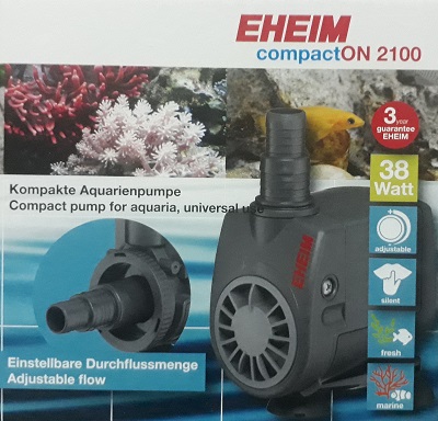 ปั้มน้ำ Eheim Compact ON 2100 แรงดี เสียงเงียบ ปรับความแรงได้ ผลิตจากประเทศเยอรมัน รับประกัน 3 1
