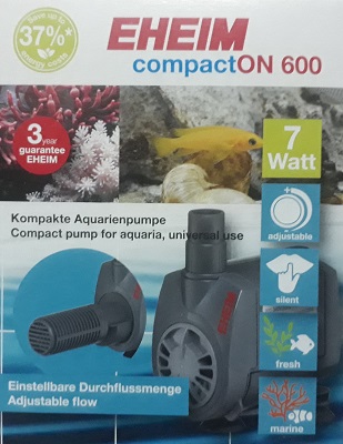 ปั้มน้ำ Eheim Compact ON 600 ปั๊มน้ำแรงดี เสียงเงียบ ปรับความแรงได้ ผลิตจากประเทศเยอรมัน รับประกัน 3 2
