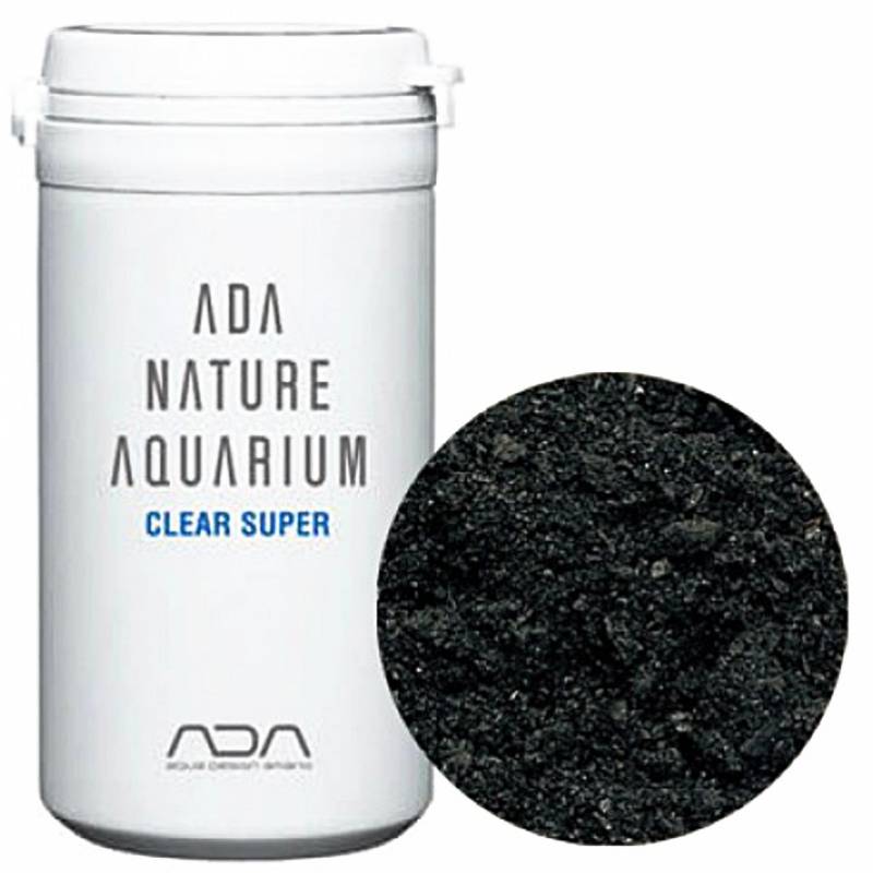 ADA CLEAR SUPER 50 g. ผงถ่านกัมมันต์และกรดอินทรีย์ ช่วยกระตุ้นการเจริญเติบโตของจุลินทรีย์
