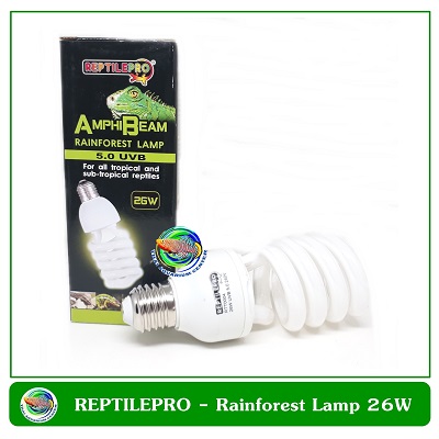 REPTILEPRO Amphi Beam Rainforest Lamp 5.0 UVB 26W