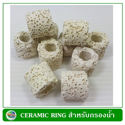 Ceramic ring 1 ลิตร สีขาว