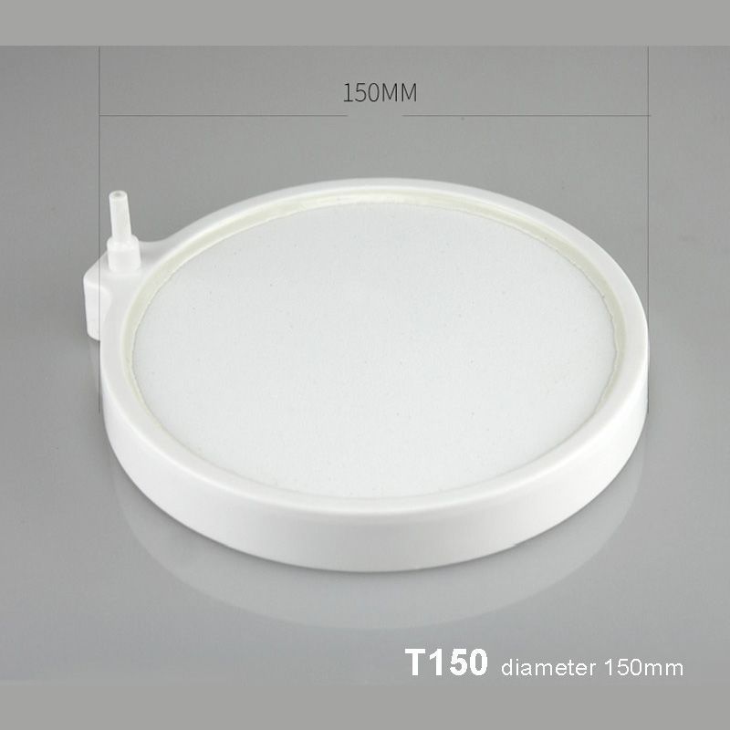 Nano Air Stone HT150 หัวทรายจาน สีขาว ฟองอากาศขนาดเล็ก ขนาด 15 ซม. 1