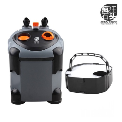 กรองนอกตู้ Crazy Stone CS-600 สำหรับตู้ปลา ตู้ไม้น้ำขนาด 30 - 60 ซม. (12-24นิ้ว) 1