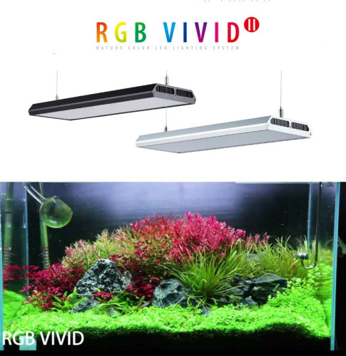 Chihiros RGB VIVID II โคมไฟ LED สำหรับตู้ปลา ตู้ไม้น้ำ 130w ควบคุมผ่านแอพฯได้ ไฟเลี้ยงไม้น้ำ