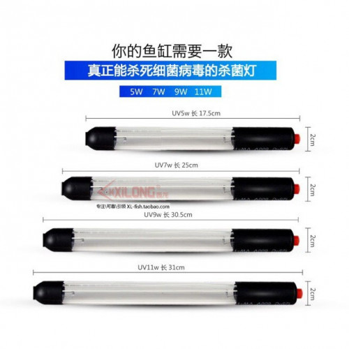 Lamp Cover ฝาครอบ 22 ซม.หลอดฆ่าเชื้อโรค ป้องกันแสงในตู้ปลา บ่อปลา (เฉพาะฝาครอบ ไม่มีหลอด) 3