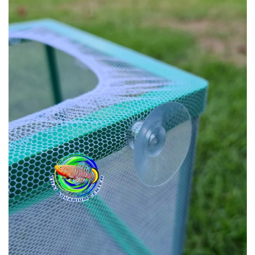 Liya กล่องตาข่าย(L-LY4702)สําหรับแยกเพาะพันธุ์ปลา Aquarium Net Breeder 1