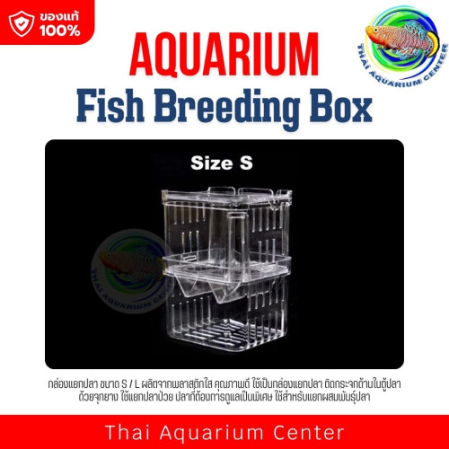 กล่องแยกปลา ขนาด S / L Isolation BOX