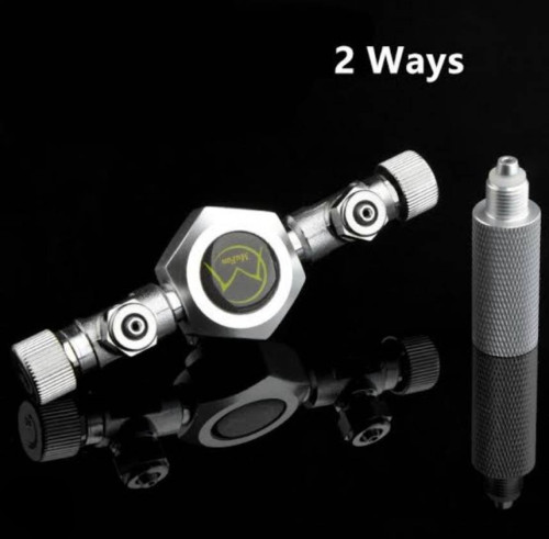MUFAN วาล์วปรับละเอียดสแตนเลส CO2 (2 ทาง/3 ทาง /4 ทาง /5 ทาง /6 ทาง) สำหรับต่อถังคาร์บอน ตู้ไม้น้ำ C 1